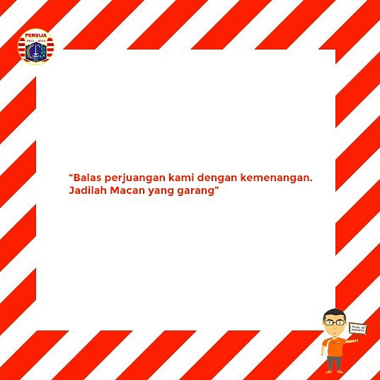 DikySoemarno's tweet photo. Perjalanan panjang, laga kandang rasa tandang.. Banyak yang dikorbankan, kami hanya butuh kemenangan.. Suara kami, gerakan kami, bahkan materi kami pun dengan ikhlas kami berikan, demi melihat Macan menjadi garang.. Hai Macan jadilah pemenang.. #Persija #Jakarta #Jakmania #theJak https://t.co/JoOsmTyOAG