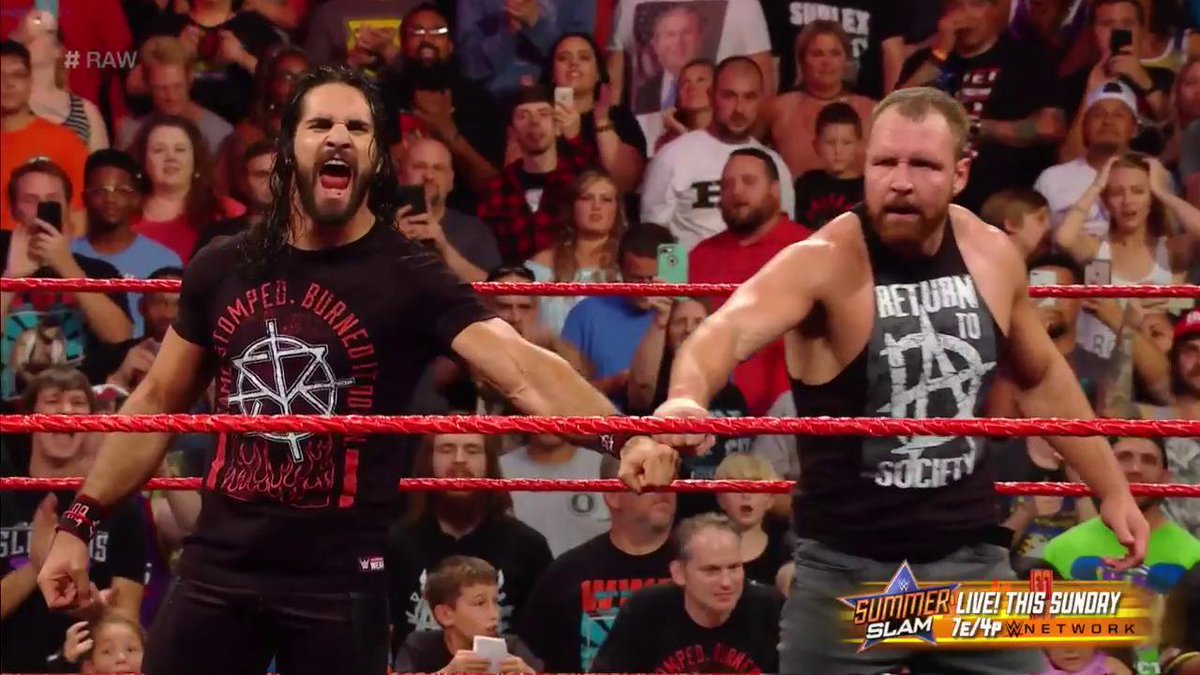 LuchaCentralCom's tweet photo. 🚨#DeanAmbrose está de Vuelta en #Raw  para estar en la esquina de  #SethRolling en #SummerSlam 🚨 https://t.co/6iJCmq1LPi