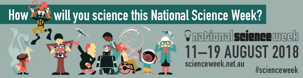How will you science this National Science Week?  
#scienceweek