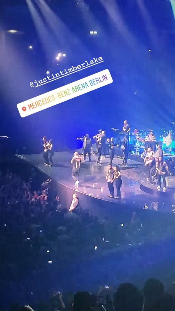 GeorgListingBR's tweet photo. Georg no show do Justin Timberlake! via insta stories https://t.co/iEf7qFHXgN