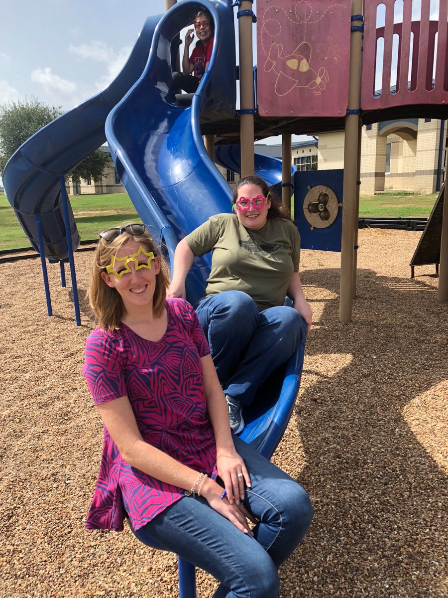 PagingMrsWatson's tweet photo. Today was our first official day back with all of our teachers! For team building we got to go off campus and compete in a scavenger hunt throughout our school’s community! #royalstem @RoyalISD https://t.co/FXQV34COM3