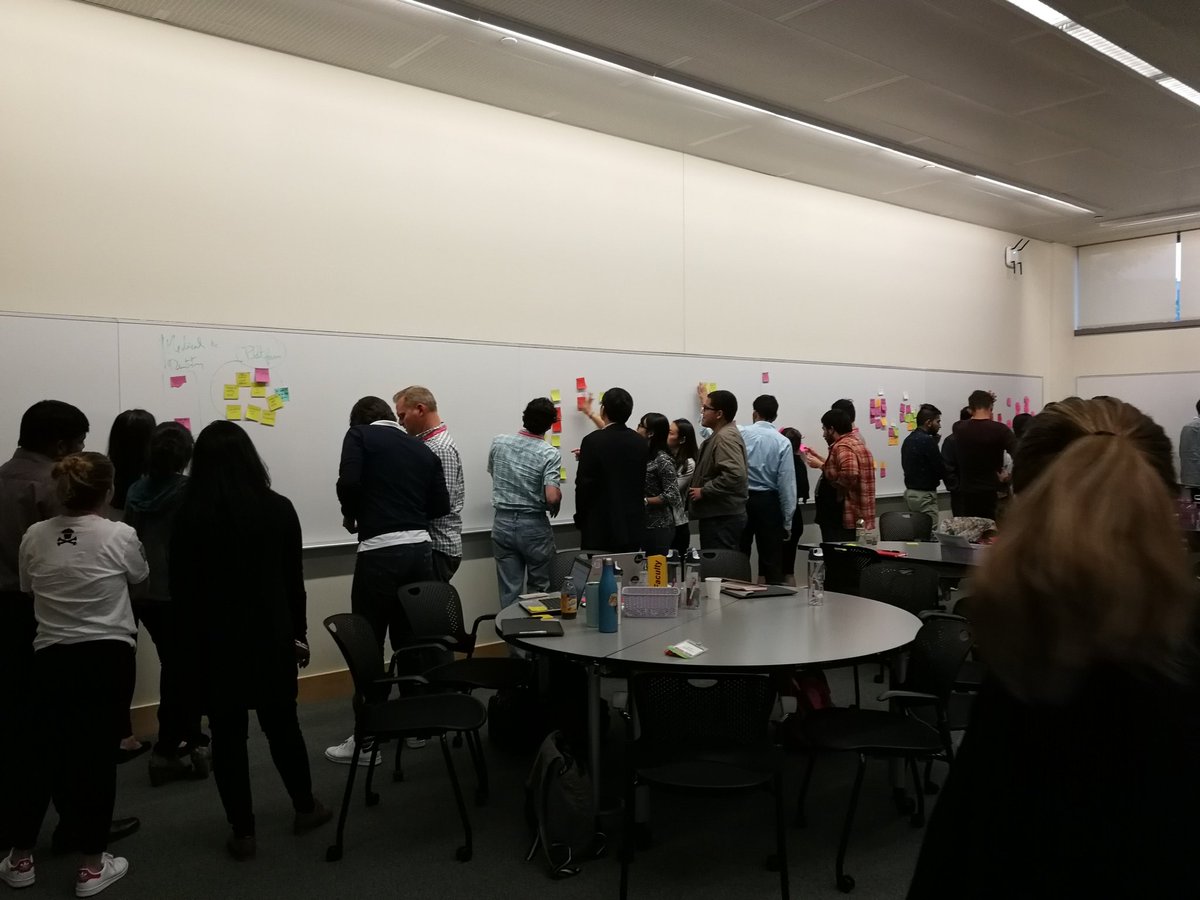 chenelaine's tweet photo. Ideation workshop at the inaugural @MIT HMS Healthcare boot camp! @MITBootcamps @Vimala8 https://t.co/WWm8q6d0ep