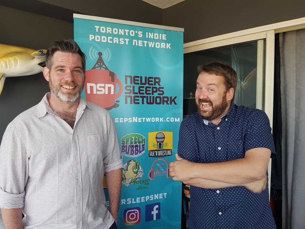 NeverSleepsNet's tweet image. ICYMI: Acclaimed comedian @Nick_Beaton gets next level funny on this week's #ThePotatoFiles with @jeffpaulcomedy: buff.ly/2P4IYiP #ThePotatoFiles #PodernFamily #TOComedy