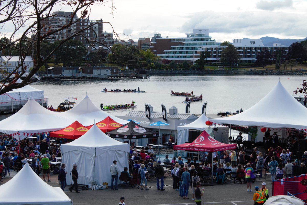 gvicharbour's tweet photo. Congratulations to all of the participants in the @VictoriaDragon Boat Festival over the weekend. Thrilled we could share our #ShipPointPier with the community! https://t.co/LklmIXNxfu