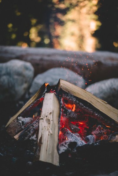 On the ranch, where there's smoke, there's a campfire.