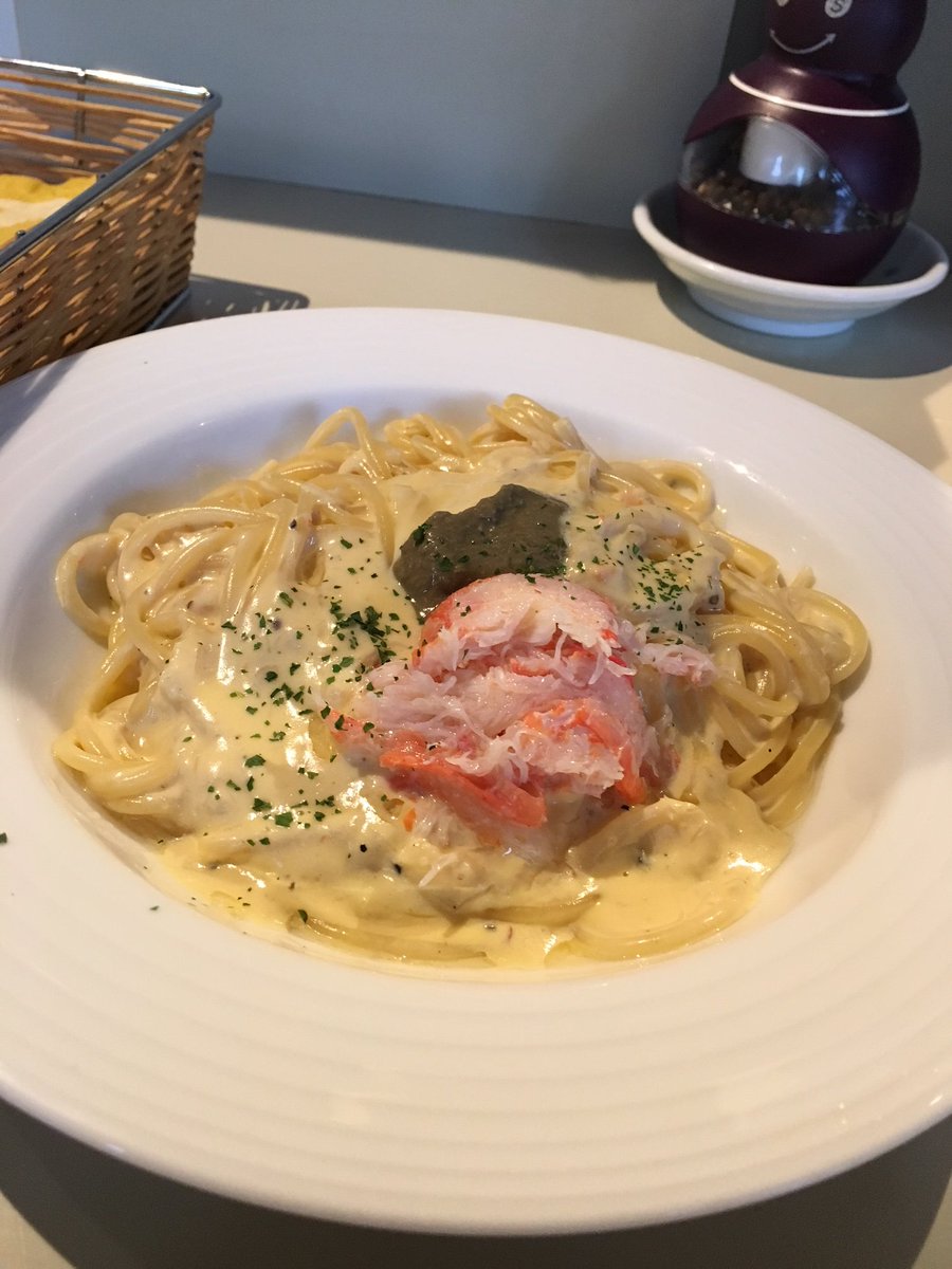 フヂヤ薬局 Twitter પર お盆休みを利用して小樽に行ってきました 一度行ってみたかった しろくま食堂さんのカニみそクリームスパゲティ 超濃厚 シアワセ もいわ調剤薬局 あさみ 小樽 しろくま食堂 カニみそクリームスパゲティ