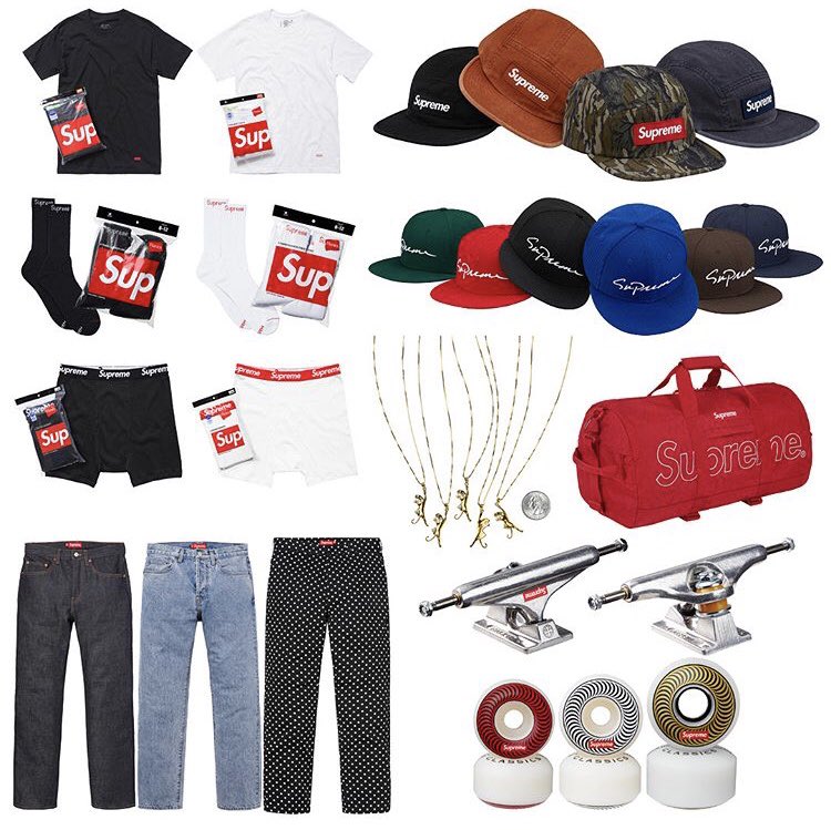 Supreme Leaks News on Twitter: "Part of the Week 1 #Supreme drop (will