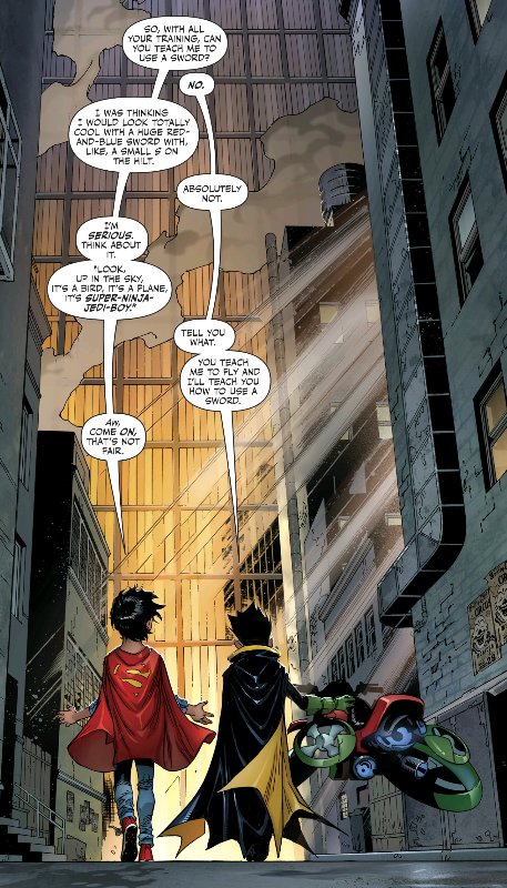 ReasonsImBroke's tweet photo. One of the best books from #DCRebirth. Always follow #PeterJTomasi and #PatGleason ππ½
#DCComics #Comics #ComicBooks #DCUniverse #DC #SuperSons #DamianWayne #Robin #JonathanKent #Superboy https://t.co/fpGtG6zLHx