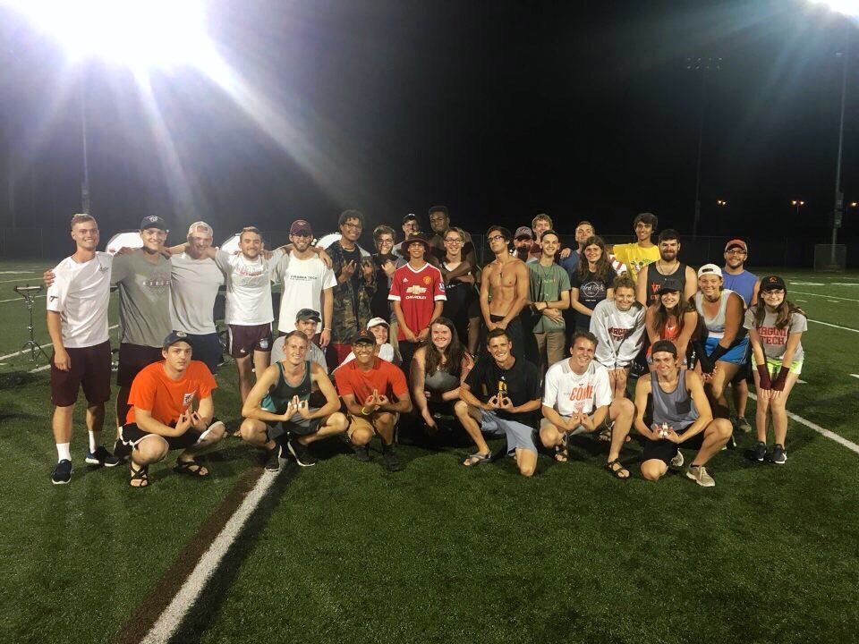 VTDrumline's tweet photo. Give a Hokie Hi to your 2018 Virginia Tech Drumline!! https://t.co/0l9DrpxAiu