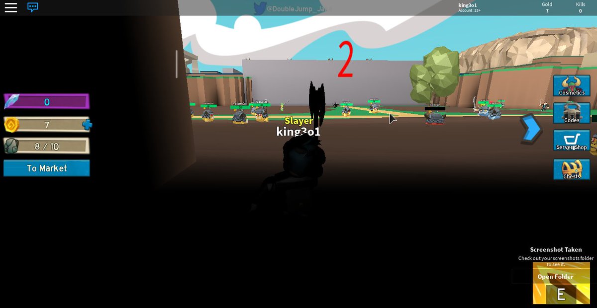 Monster Hunter On Twitter Hello Monster Hunters Use The - how to add double jump to your roblox game
