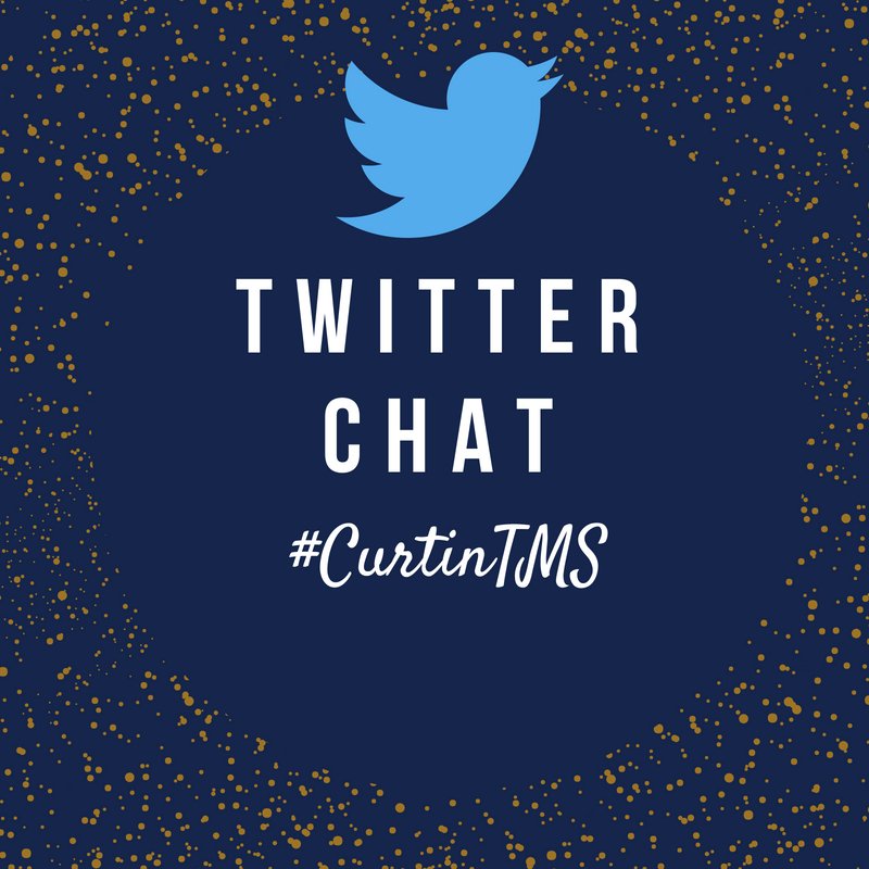 runbeagle's tweet photo. It's happening today Tuesday #CurtinTMS students. Join me at 1.00pm for our chat https://t.co/MFJuxs6Nu0