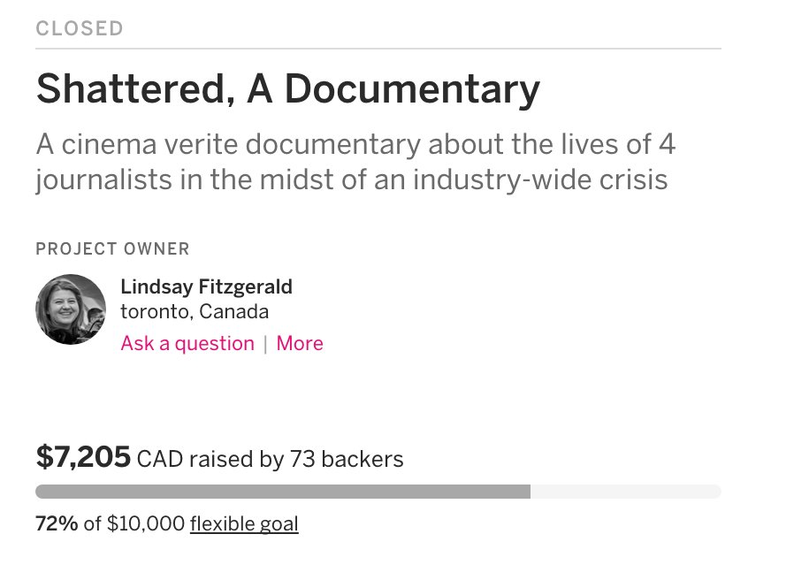 AfterFactFilm's tweet photo. Over $7,000 raised in just 30 days thanks to our 73 amazing backers. So humbled and appreciative of all of the support, a BIG thank you to everyone for going on this journey with us, the campaign is closed! Read more here: https://t.co/0F0JLtCfsx https://t.co/JgTgviGyI5