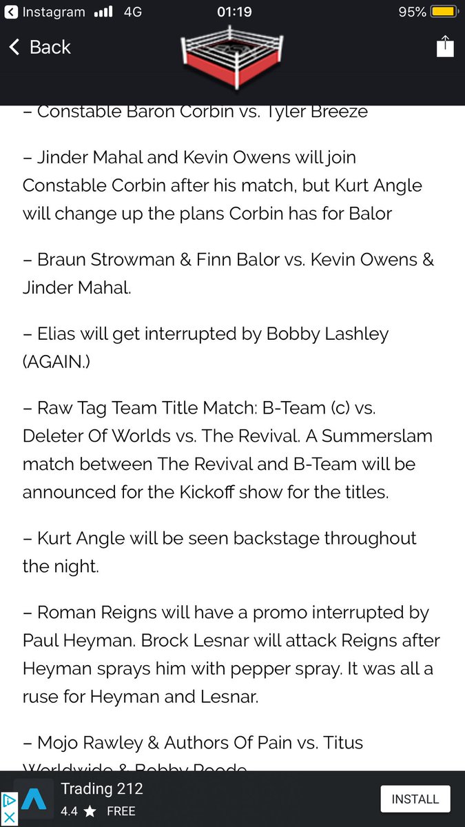 wrestlesource1's tweet photo. #RAW #WWE #WWERAW 

The script for RAW tonight.

@JustinLaBar @JDfromNY206 https://t.co/wIZL4BMKd3