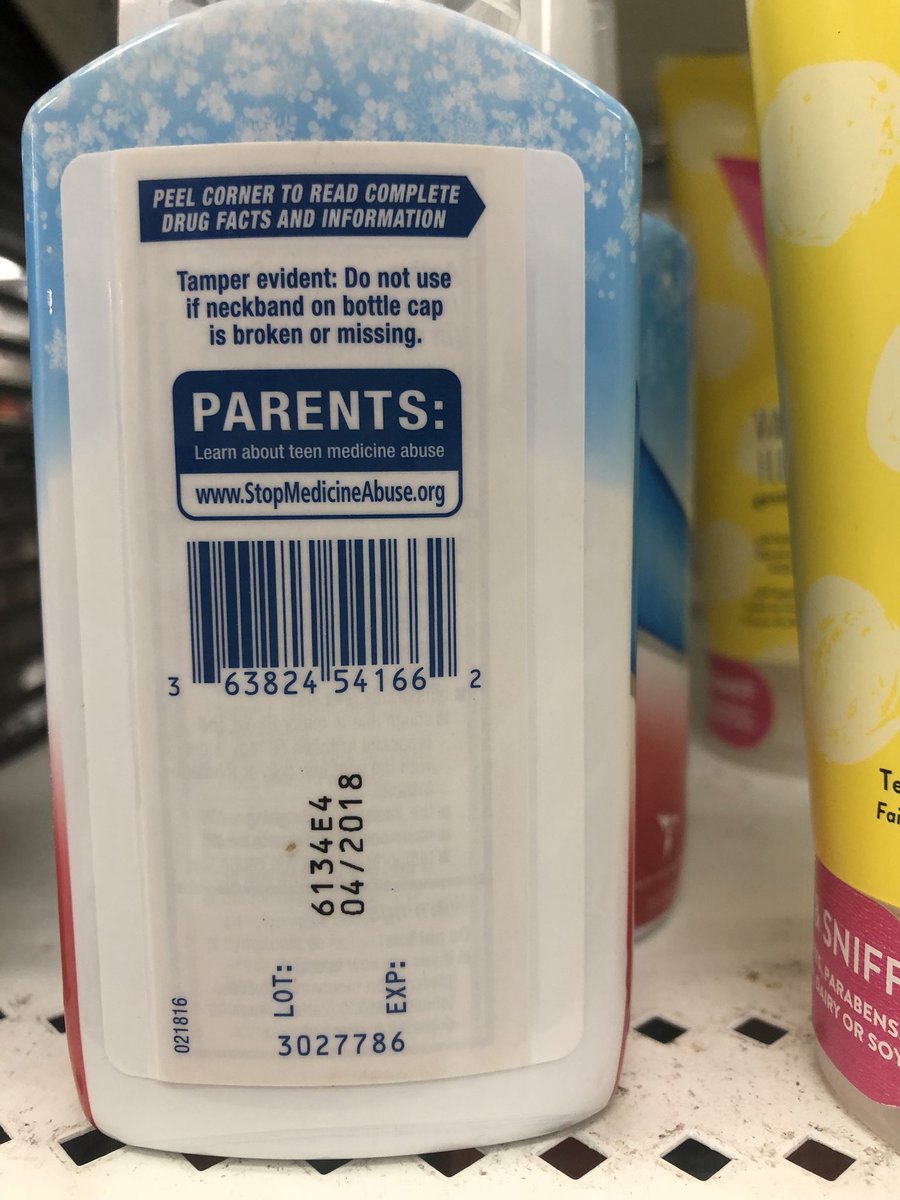 ceciliadowdnews's tweet photo. Hey @Target, pretty sure expired medication needs to be off the shelves and not put on clearance... 🤦🏻♀️ (my sinuses were exuberant for a hot second) #FreeportTarget #ExpiredMedication #Target https://t.co/7a4qnG0Ros