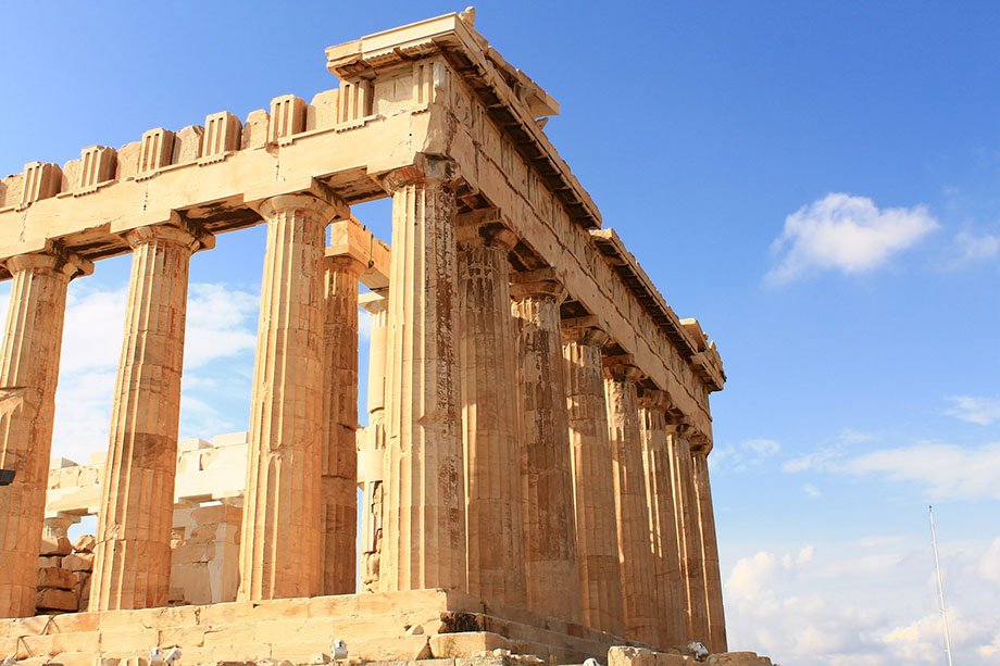 a photo of the Parthenon