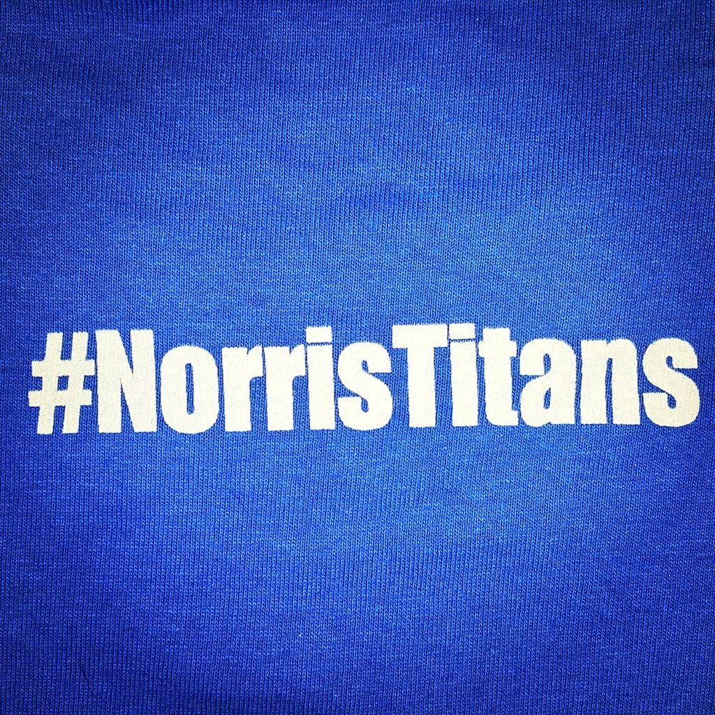New year, new #staffswag! 😊👍
#NorrisTitans #WornWithPride
🔴⚪👕