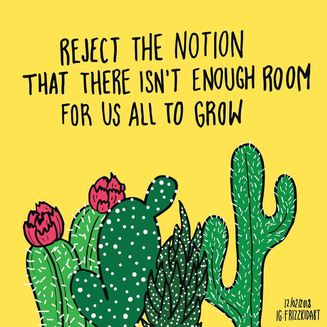 We can ALL bloom! 🌷🌻🌹

🎨 by @HanaShafi