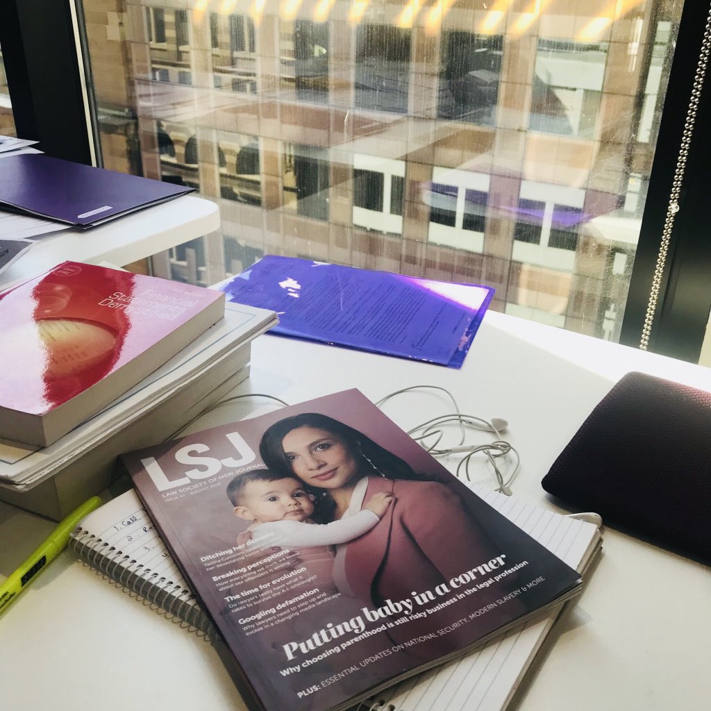 SimoneCollignon's tweet image. Absolutely 💗 this cover (seriously can’t stop admiring it!) &amp;amp; your story on the challenges lawyers face when pregnant and/or returning to work after kids @KateAllman1 Great piece that really captures the reality of the range of issues working mothers (parents) face in law 👏🏽