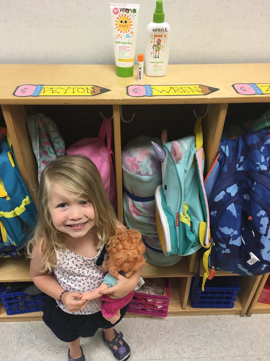 Wren’s first day in the 3/4s room at EduCare! It’s going to be a great year! #Back2CCS