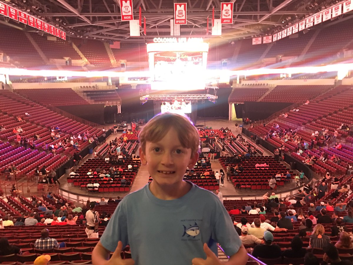 Living the dream. #WWEColumbia