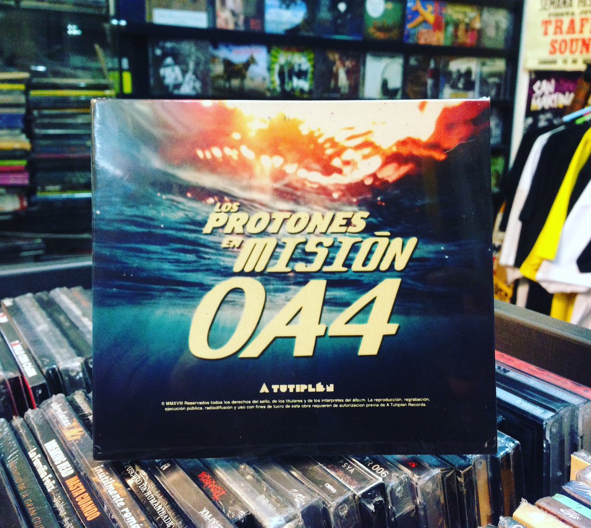GritoTienda's tweet photo. #Disponible el nuevo álbum de la banda #LosProtones "Misión OA4". En este disco la banda combina el #surf, la #psicodelia y el rock &amp; roll. Estamos en Av. Brasil 1275, 2do piso stand 71B en #galeriasbrasil en #jesusmaria 
 #rockperuano #discotienda #lima #peru https://t.co/5gHMT9xPK2
