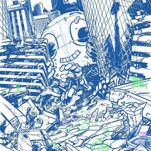 theraidstudio's tweet photo. Pencils done for our #RAIDTWO #anthology out later this year. Time to ink this up and add a dash of colour!
—
#art #comics #RAIDbot #theRAIDstudio #stories #creators #creatives #graphicnovel #torontocreators #storytellers #artists #writers #community https://t.co/TL9j2LKHNW https://t.co/sEdPZq3p3H