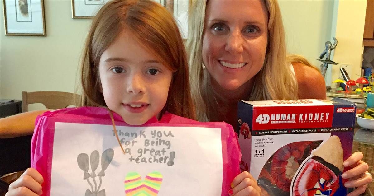 When one father desperately needed a new kidney, two teachers from his daughter's school offered to donate their own — sparking a donor chain that saved not only his life, but seven others' lives, too. #inspiration #charity #uplifting  #life 

buff.ly/2MFXYSJ