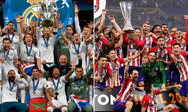 #UEFASuperCup
REAL MADRID vs ATLETICO MADRID
Kamis 16 Agustus 2018 K.O 02.00 WIB
[RCTI LIVE]
