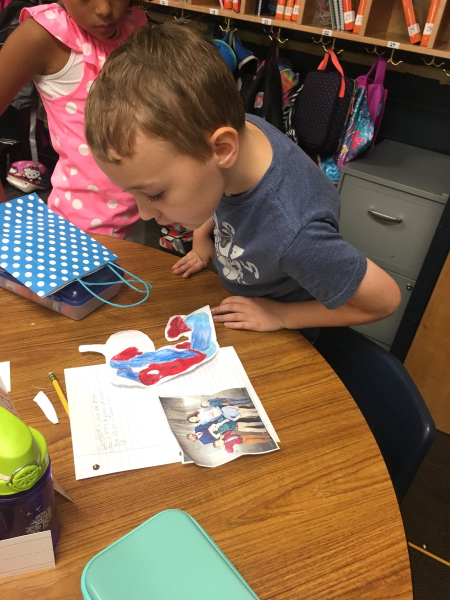 sftkatkinson1's tweet photo. ‘Artifacts about Me’ Museum walk. Learning about our classmates. Practicing compliments. Filling buckets. @SFT512 @theSMSD https://t.co/o6OJbU2hfC