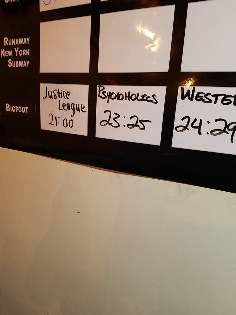 2nd fastest time on Bigfoot at Number 1 Escape Room with these beautiful bastards <a href="/krux/">@krux@infosec.exchange</a> <a href="/Voltage_Spike/">Voltage_Spike</a> <a href="/punk_ab/">PunkAB</a> <a href="/pukingmonkey/">pukingmonkey.UUCP</a> @__girn #psychoholics