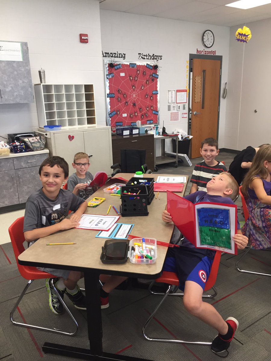 RoushsRoom's tweet photo. Day 1 Prediction: It's going to be a good year! #backatbhmsd #BHMSD #BHESPowerUp https://t.co/Ib1rPfK9sR