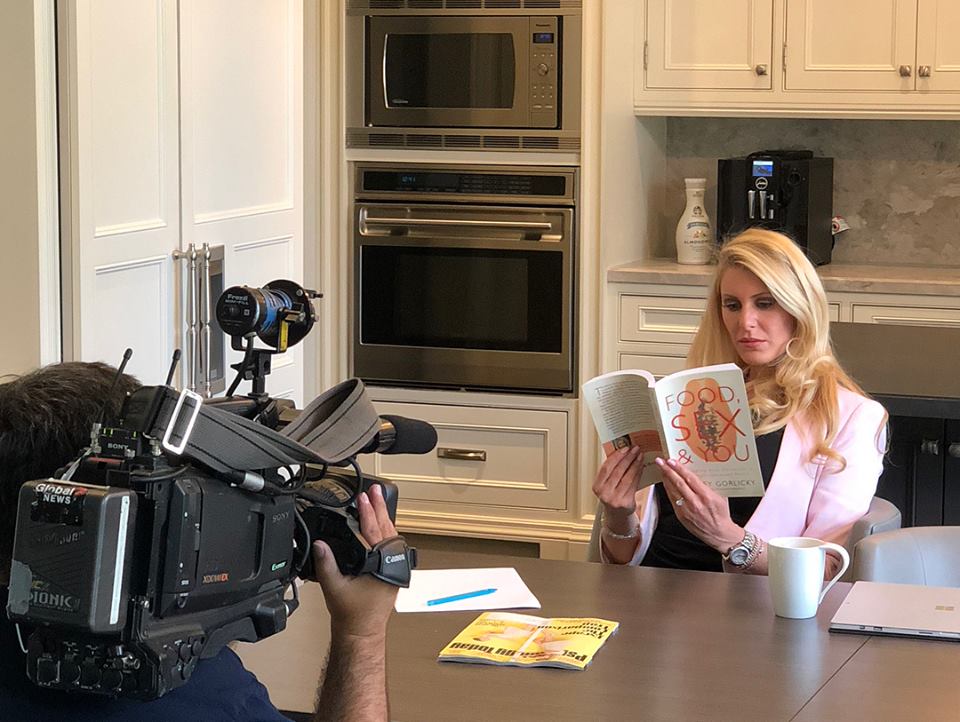 Filming today for a series that is going to air on <a href="/GlobalTV/">Global TV</a> in September. Discussing why #dietsdontwork #balancedeating #selflove and how to heal your relationship with food