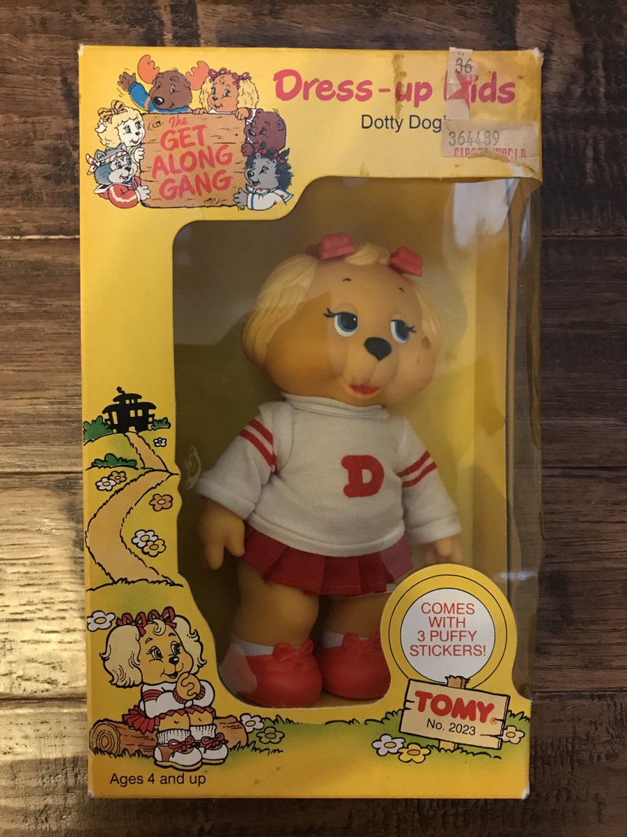 TBTheClockToys's tweet photo. (3) 1984 Vintage (TOMY) "THE GET ALONG GANG" (DRESS-UP KIDS) Figures just added to store. https://t.co/2OdnN26tPg
https://t.co/VQGEHaM9LF
https://t.co/BlDRpoUzL5 #TheGetAlongGang #DressUpKids #ZipperCat #DottyDog #MontgomeryMoose #PuffyStickers #Dressable #Poseable #Vintage https://t.co/D3k1GkdBLW