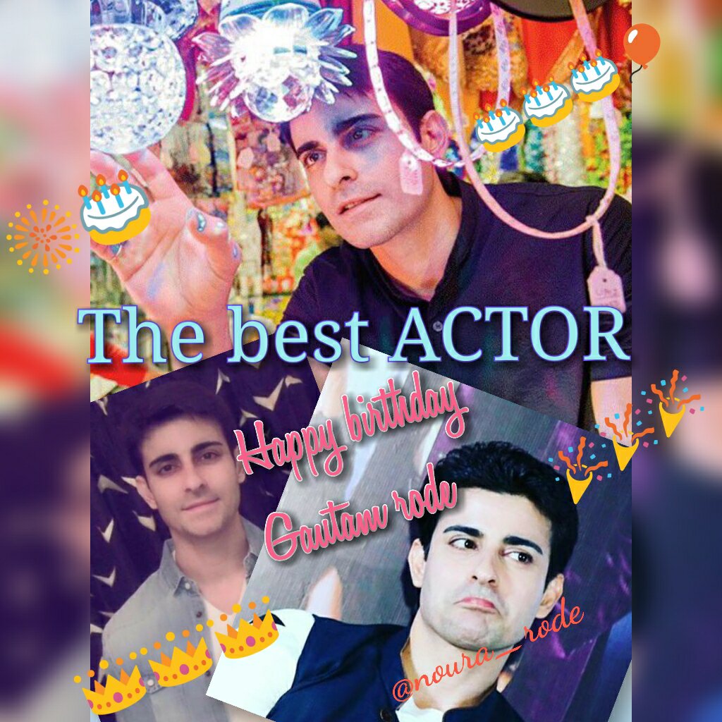 noura_rode's tweet photo. #HappyBirthdayGautamRode2018 
@gautam_rode #GautamRode 🎈🎈🎉 https://t.co/uGt2fF3uhk