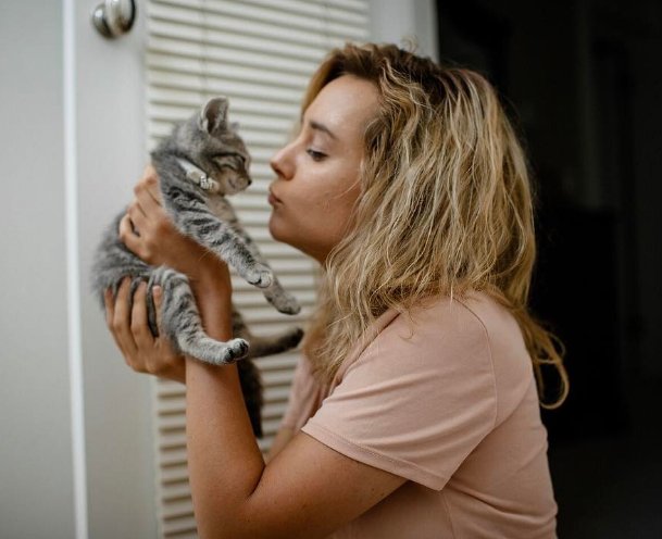 Throwback to June 28, 2017 when #FirstCat Hazel was an itty bitty kitty! #Cute #Fluffball