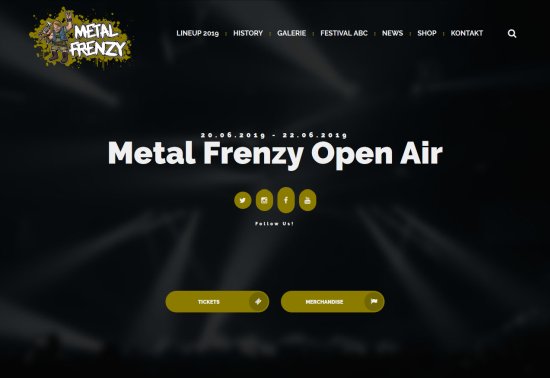 altmarkweb's tweet photo. Metal Frenzy Open Air – neue Webseite freigeschalten. Das Metal Frenzy (seit 2014) ist ein Metal und Rock Festival in Sachsen-Anhalt mit perfekter Lage gegenüber des Erlebnisbades #Gardelegen mit großer Bandvielfalt. #mfoa #metalfrenzy #openair #festival https://t.co/yJaLfS9HwM https://t.co/C3BwrYSOiy