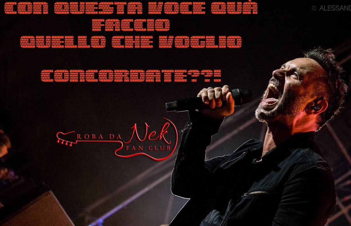 RobaDNekFanClub's tweet photo. Io si voi?:D #Nek #Unico https://t.co/h7qJLU6Nvy