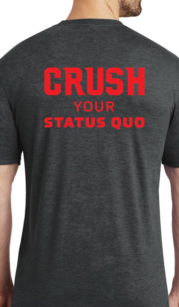 markcbea's tweet image. #CrushYourStatusQuo