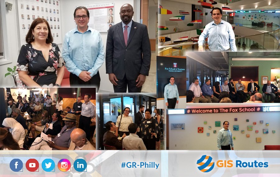 gisroutes's tweet photo. #LastMileRoutes
@GISRoutes joined the @welcomingcenter for Pennsylvanians, an event celebrated in Philadelphia.  During the meeting, we had the opportunity to meet entrepreneurs and participate in workshops. We thank: @PRONACOMGT @NEGOCIOSENGUATE https://t.co/oDFRRIqIMp