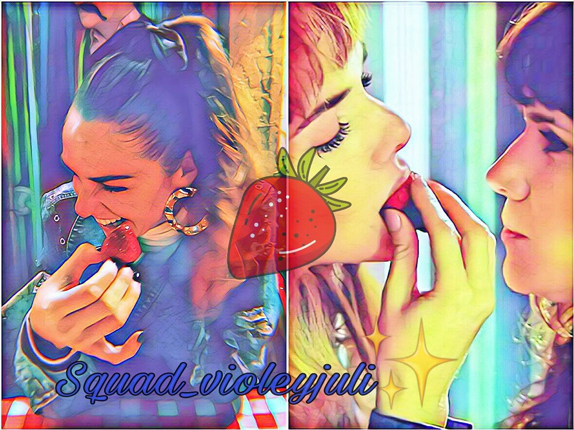 Juliviolesquad's tweet photo. Veo esa foto y me acuerdo de ese beso 
#julietanaircalvo #picsart #Flozmin https://t.co/Dkh6xHQcwm