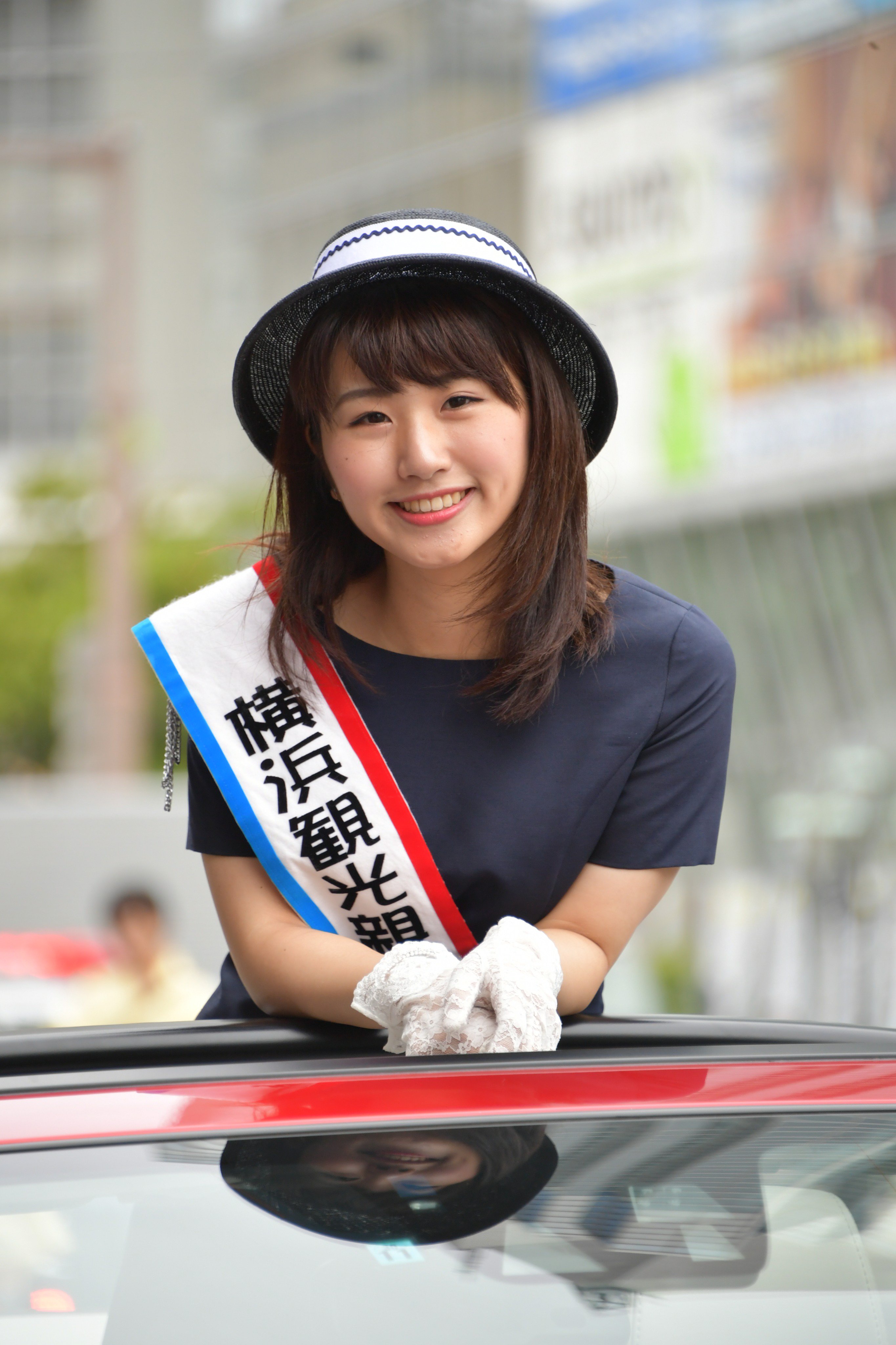 観光大使逆さ撮りパンチラ  / X