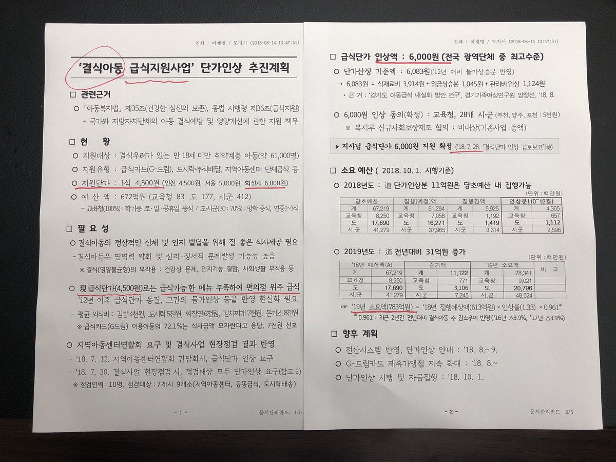 Jaemyung_Lee's tweet image. &amp;lt;방금 결재한 따끈한 정책..결식아동 급식비 6000원으로 1500원 인상&amp;gt;

자라는 어린이들에게 먹는 것이라도 튼실하게 해야지요?

#늦기전에_경기도로_이사오세요