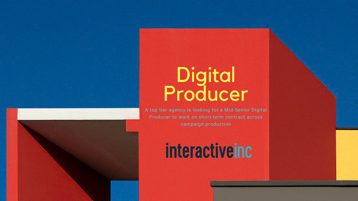 interactiveinc's tweet image. A top tier agency is looking for a Mid-Senior Digital Producer to work on short-term contract across campaign production #digitalproducer #interactiveinc #recruitment For further information or for a full JD on this role, please contact email jess@interactiveinc.com.au