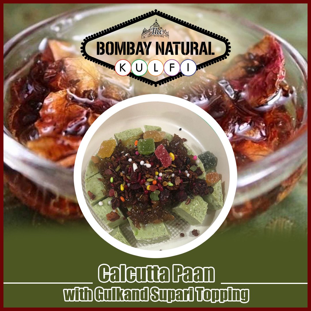 BKulfi's tweet photo. Calcutta Paan with Gulkand Supari Topping.
#Dessert #Persia #Iconic #Kulfi #Variants #Creamy #Delicious #KarolBagh #Natural #Refreshing #Goodness #Tantalize #TasteBuds #Incredible #Flavors #MindBlowing #Delhi #summer #TheBombayNaturalKulfi #Family #Yummy #Yum #SaadiDilli https://t.co/CZODiy7phT