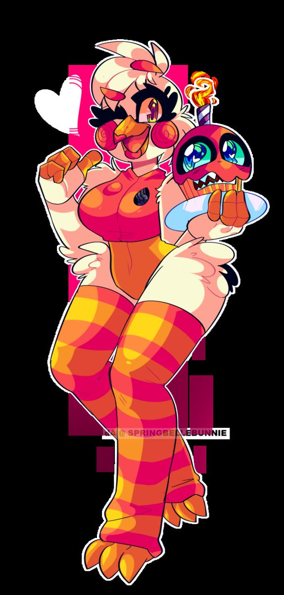 Pinky Pills na platformi X: „Wohoo, Funtime Chica! #FuntimeChica