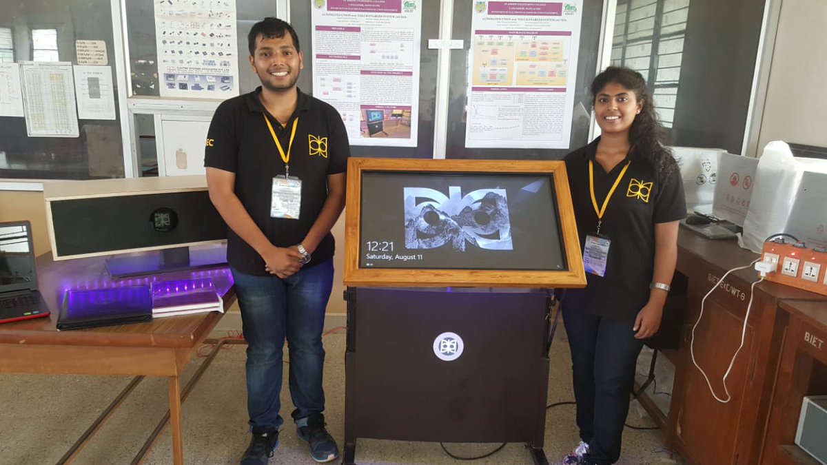 SJEC_Mangaluru's tweet photo. Smart Table with Smart Automation! Best Project Award at KSCST 2018
Innovation at SJEC #AUTES #sjec #Kscst https://t.co/FOBzrVikOc