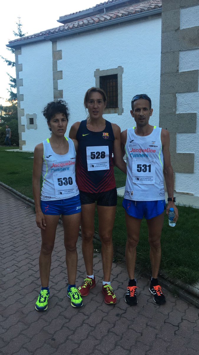 JackieMartin74's tweet photo. 1a ayer en la Carrera Pedestre de las Navas del Marqués. Increíble el público que nos viene animar. Emociona correr siempre aquí. Felicidades a la organización @AytoNavasM #RunyourWord #carrerasdeverano #runners @SauconySpain @FCBatletisme_ https://t.co/T5aoTJiqIg