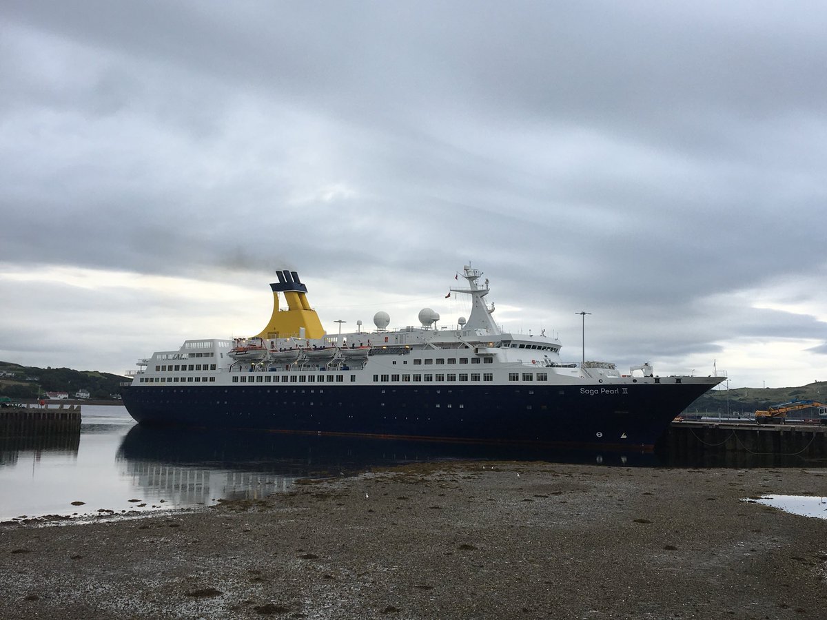 Love_Kintyre's tweet photo. The beautiful Saga Pearl II now back in Campbeltown https://t.co/DFUMaWdW4O