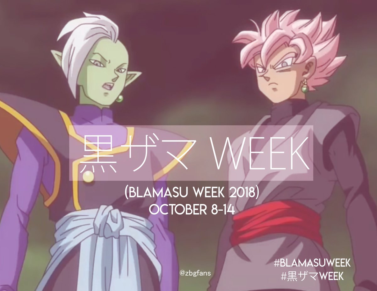 ZBG on Twitter: "#BlamasuWEEK #黒ザマWEEK ???? This week is ...