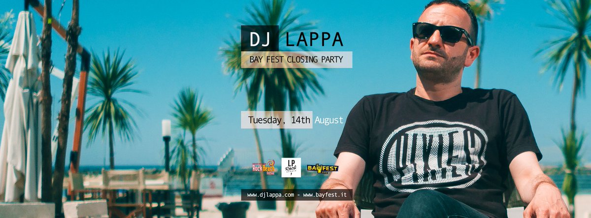 lappaberry's tweet photo. TONIGHT!

Bay Fest closing party cdjset @ Beky Bay, #BellariaIgeaMarina #Rimini w/ dj Zigna (Rock Beach Festival)

FREE ENTRY. https://t.co/ICChYnH7ET